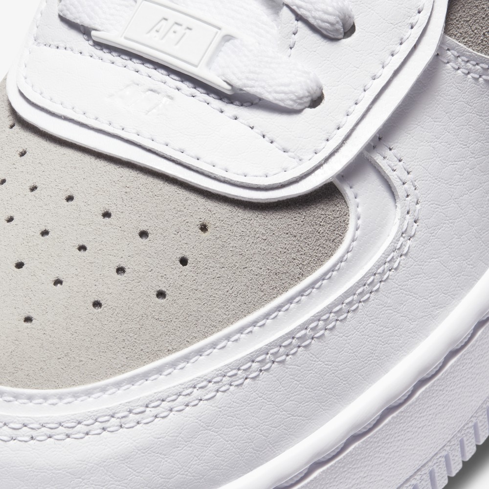 スニーカー Nike Air Force 1 Shadow White Vast Grey Glacier Ice (W) Nike Air Force 1 Low Shadow White Vast Grey Glacier Ice